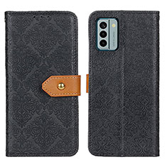 Handytasche Stand Schutzhülle Flip Leder Hülle K05Z für Nokia G22 Schwarz