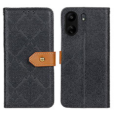 Handytasche Stand Schutzhülle Flip Leder Hülle K05Z für Xiaomi Poco C65 Schwarz