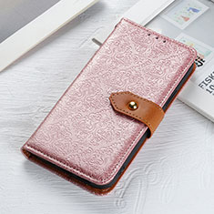 Handytasche Stand Schutzhülle Flip Leder Hülle K05Z für Xiaomi Poco M5S Rosa