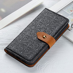 Handytasche Stand Schutzhülle Flip Leder Hülle K05Z für Xiaomi Redmi Note 10 Pro 4G Schwarz