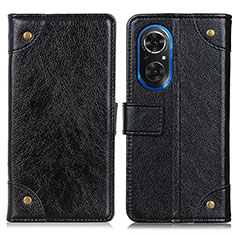 Handytasche Stand Schutzhülle Flip Leder Hülle K06Z für Huawei Honor 50 SE 5G Schwarz