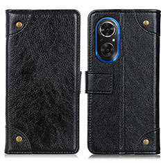 Handytasche Stand Schutzhülle Flip Leder Hülle K06Z für Huawei Nova 9 SE Schwarz