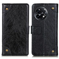 Handytasche Stand Schutzhülle Flip Leder Hülle K06Z für OnePlus Ace 2 5G Schwarz