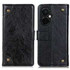 Handytasche Stand Schutzhülle Flip Leder Hülle K06Z für OnePlus Nord CE 3 5G Schwarz