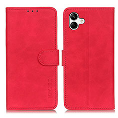 Handytasche Stand Schutzhülle Flip Leder Hülle K06Z für Samsung Galaxy A05 Rot