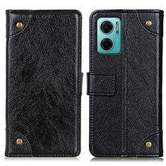 Handytasche Stand Schutzhülle Flip Leder Hülle K06Z für Xiaomi Redmi Note 11E 5G Schwarz