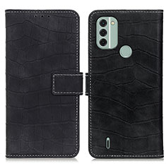 Handytasche Stand Schutzhülle Flip Leder Hülle K07Z für Nokia C31 Schwarz