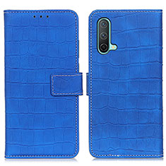 Handytasche Stand Schutzhülle Flip Leder Hülle K07Z für OnePlus Nord CE 5G Blau