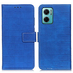 Handytasche Stand Schutzhülle Flip Leder Hülle K07Z für Xiaomi Redmi 11 Prime 5G Blau