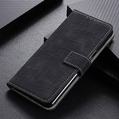 Handytasche Stand Schutzhülle Flip Leder Hülle K07Z für Xiaomi Redmi 9T 4G Schwarz