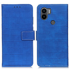 Handytasche Stand Schutzhülle Flip Leder Hülle K07Z für Xiaomi Redmi A1 Plus Blau