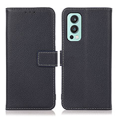 Handytasche Stand Schutzhülle Flip Leder Hülle K08Z für OnePlus Nord 2 5G Königs Blau