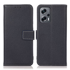 Handytasche Stand Schutzhülle Flip Leder Hülle K08Z für Xiaomi Redmi Note 11T Pro+ Plus 5G Königs Blau