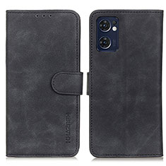 Handytasche Stand Schutzhülle Flip Leder Hülle K09Z für OnePlus Nord CE 2 5G Schwarz