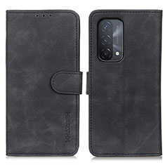 Handytasche Stand Schutzhülle Flip Leder Hülle K09Z für OnePlus Nord N200 5G Schwarz