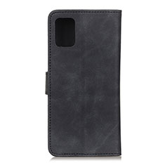 Handytasche Stand Schutzhülle Flip Leder Hülle K09Z für Oppo Find X3 Pro 5G Schwarz