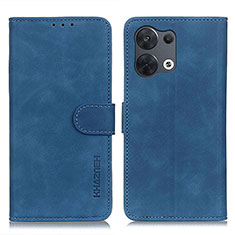 Handytasche Stand Schutzhülle Flip Leder Hülle K09Z für Xiaomi Redmi Note 13 5G Blau