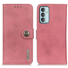 Handytasche Stand Schutzhülle Flip Leder Hülle KZ02 für Samsung Galaxy F23 5G Rosa