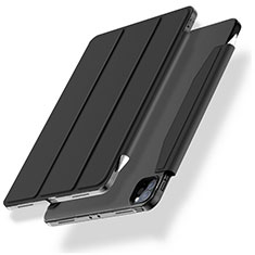 Handytasche Stand Schutzhülle Flip Leder Hülle L01 für Apple iPad Pro 11 (2021) Schwarz