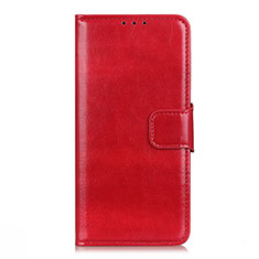 Handytasche Stand Schutzhülle Flip Leder Hülle L01 für Motorola Moto G8 Power Lite Rot