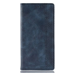 Handytasche Stand Schutzhülle Flip Leder Hülle L01 für Samsung Galaxy A21s Blau