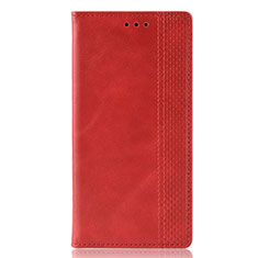 Handytasche Stand Schutzhülle Flip Leder Hülle L01 für Samsung Galaxy A21s Rot