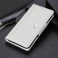 Handytasche Stand Schutzhülle Flip Leder Hülle L01 für Xiaomi Redmi 9AT Weiß