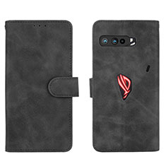 Handytasche Stand Schutzhülle Flip Leder Hülle L01Z für Asus ROG Phone 3 Schwarz