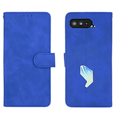 Handytasche Stand Schutzhülle Flip Leder Hülle L01Z für Asus ROG Phone 5 Ultimate Blau