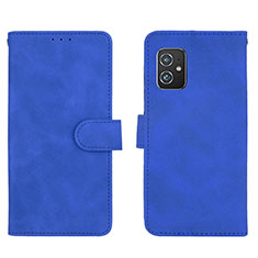 Handytasche Stand Schutzhülle Flip Leder Hülle L01Z für Asus ZenFone 8 Mini Blau