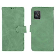 Handytasche Stand Schutzhülle Flip Leder Hülle L01Z für Asus ZenFone 8 Mini Grün