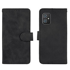 Handytasche Stand Schutzhülle Flip Leder Hülle L01Z für Asus ZenFone 8 Mini Schwarz