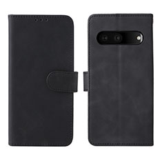 Handytasche Stand Schutzhülle Flip Leder Hülle L01Z für Google Pixel 7 5G Schwarz