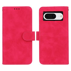 Handytasche Stand Schutzhülle Flip Leder Hülle L01Z für Google Pixel 8 5G Pink