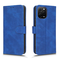 Handytasche Stand Schutzhülle Flip Leder Hülle L01Z für Huawei Enjoy 50z Blau