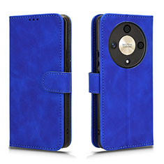 Handytasche Stand Schutzhülle Flip Leder Hülle L01Z für Huawei Honor Magic6 Lite 5G Blau
