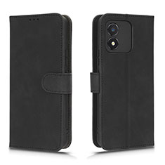 Handytasche Stand Schutzhülle Flip Leder Hülle L01Z für Huawei Honor X5 Schwarz