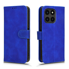 Handytasche Stand Schutzhülle Flip Leder Hülle L01Z für Huawei Honor X6a Blau