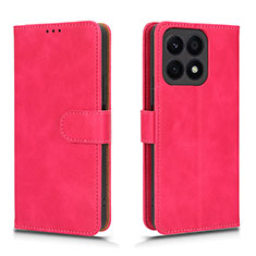 Handytasche Stand Schutzhülle Flip Leder Hülle L01Z für Huawei Honor X8a 4G Pink