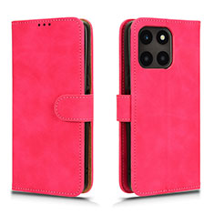 Handytasche Stand Schutzhülle Flip Leder Hülle L01Z für Huawei Honor X8b Pink