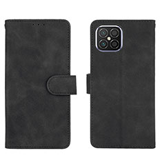 Handytasche Stand Schutzhülle Flip Leder Hülle L01Z für Huawei Nova 8 SE 4G Schwarz