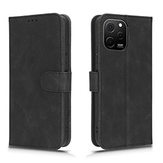 Handytasche Stand Schutzhülle Flip Leder Hülle L01Z für Huawei Nova Y61 Schwarz