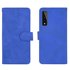 Handytasche Stand Schutzhülle Flip Leder Hülle L01Z für LG Stylo 7 Blau