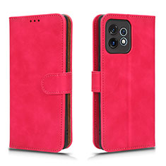 Handytasche Stand Schutzhülle Flip Leder Hülle L01Z für Motorola Moto Edge Plus (2023) 5G Pink