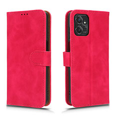 Handytasche Stand Schutzhülle Flip Leder Hülle L01Z für Motorola Moto G Power 5G (2023) Pink