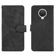 Handytasche Stand Schutzhülle Flip Leder Hülle L01Z für Nokia 6.3 Schwarz