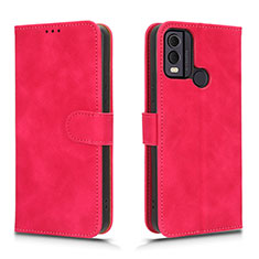 Handytasche Stand Schutzhülle Flip Leder Hülle L01Z für Nokia C22 Pink