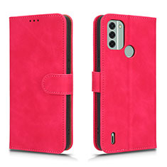 Handytasche Stand Schutzhülle Flip Leder Hülle L01Z für Nokia C31 Pink