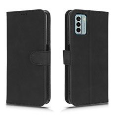 Handytasche Stand Schutzhülle Flip Leder Hülle L01Z für Nokia G22 Schwarz