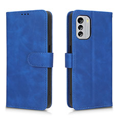 Handytasche Stand Schutzhülle Flip Leder Hülle L01Z für Nokia G60 5G Blau